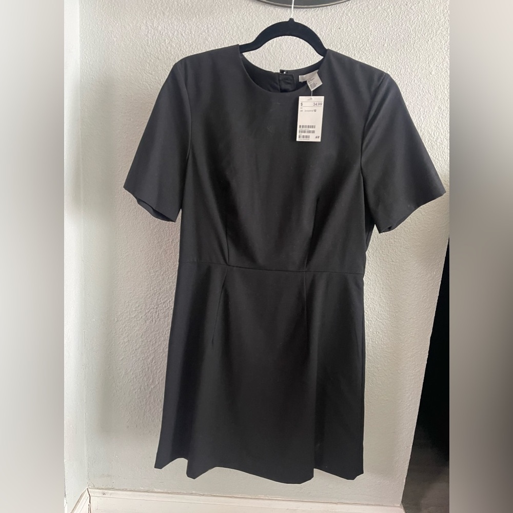H&M black dress